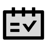 Schedule SVG Icon